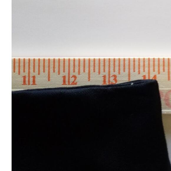 Vintage Wheaton & Katz Ltd Womens Sz 12 Skirt Black Pencil Wool Office Career - Picture 4 of 5